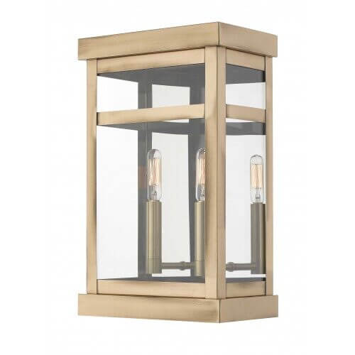 LIVEX LIGHTING 20705-01 Hopewell outdoor wall lantern Montreal