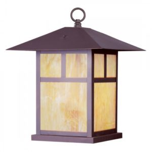 LIVEX LIGHTING 2144-07 Montclair Mission Outdoor Column Mount Ottawa