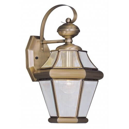 LIVEX LIGHTING  2161-01 Georgetown  Wall Lantern/Wall Sconce