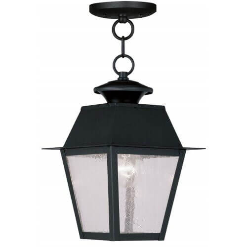 LIVEX LIGHTING 2164-04 Mansfield Outdoor Pendant Lantern Toronto