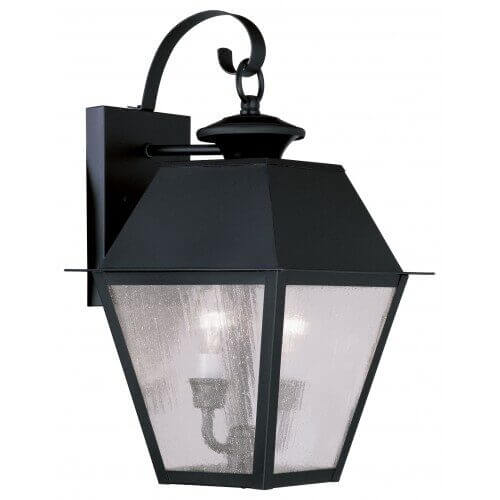 LIVEX LIGHTING 2165-04 Mansfield Wall Lantern Vancouver