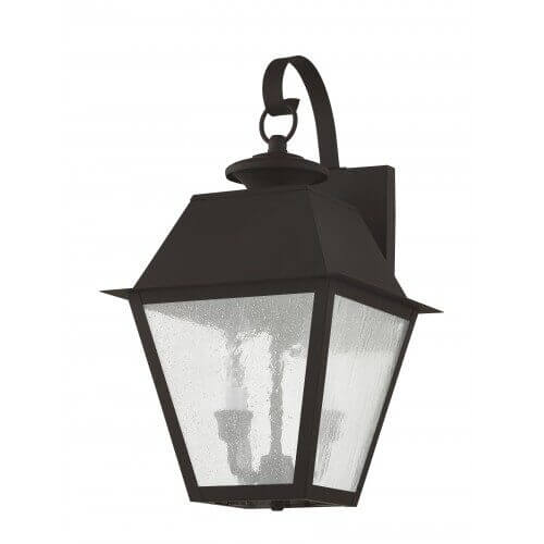 LIVEX LIGHTING 2165-07 Mansfield outdoor wall lantern Mississauga