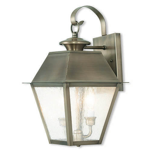 LIVEX LIGHTING 2165-29 Mansfield outdoor wall lantern Montreal
