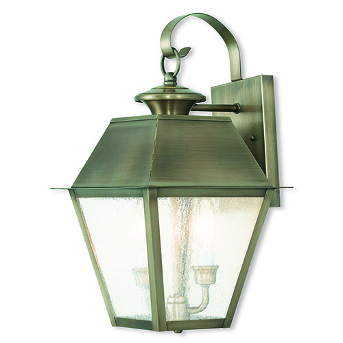 LIVEX LIGHTING 2165-29 Mansfield outdoor wall lantern Montreal
