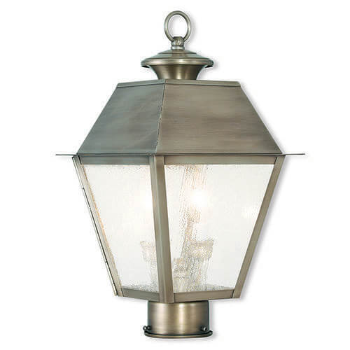 LIVEX LIGHTING 2166-29 Mansfield Post Top Lantern Edmonton
