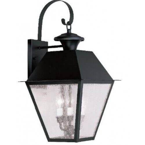 LIVEX LIGHTING 2168-04 Mansfield Wall Lantern Calgary