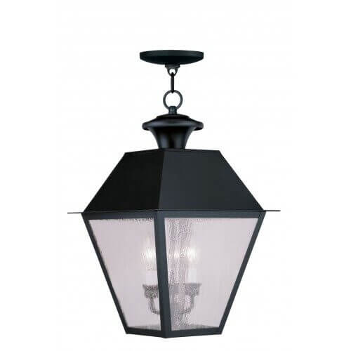 LIVEX LIGHTING 2170-04 Mansfield Outdoor Pendant Lantern Winnipeg