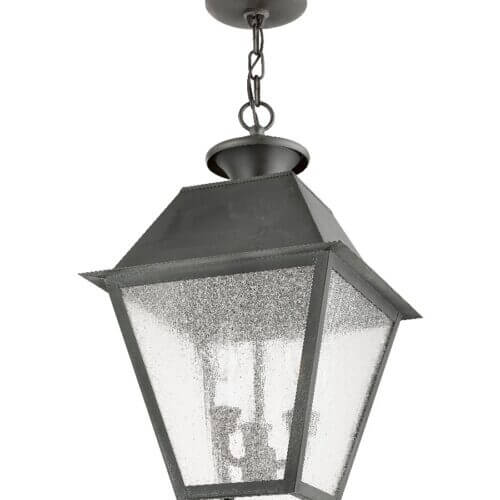 LIVEX LIGHTING 2170-61 Mansfield Outdoor Pendant Lantern Halifax