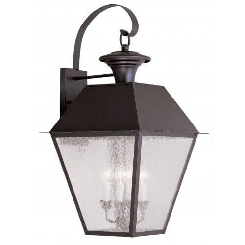 LIVEX LIGHTING 2172-07 Mansfield Wall Lantern Mississauga
