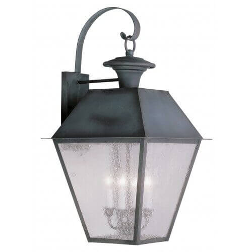 LIVEX LIGHTING 2172-61 Mansfield outdoor wall lantern Fredericton