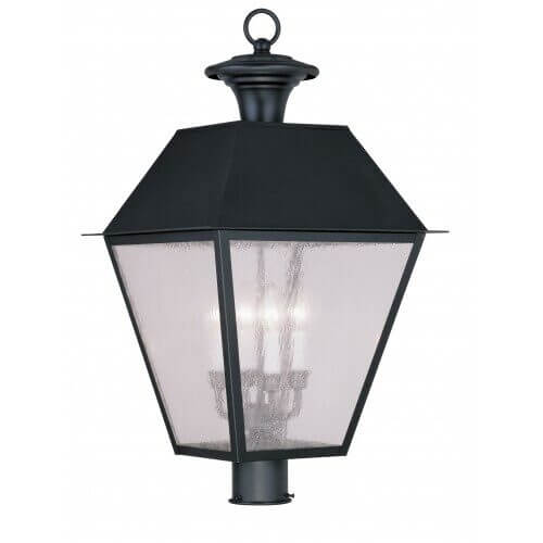 LIVEX LIGHTING 2173-04 Mansfield Outdoor Post Head Calgary