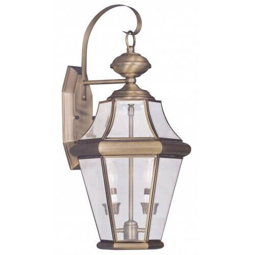 LIVEX LIGHTING 2261-01 Georgetown Wall Lantern Winnipeg