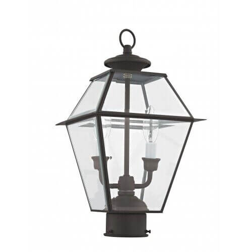 Livex Lighting 2284-07 Westover Post Top Lantern Toronto