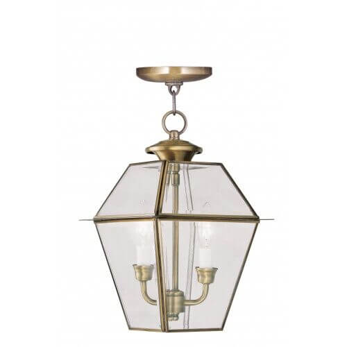 LIVEX LIGHTING 2285-01 Westover Outdoor Pendant Lantern Mississauga