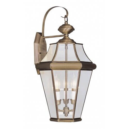 LIVEX LIGHTING 2361-01 Georgetown Wall Lantern Toronto