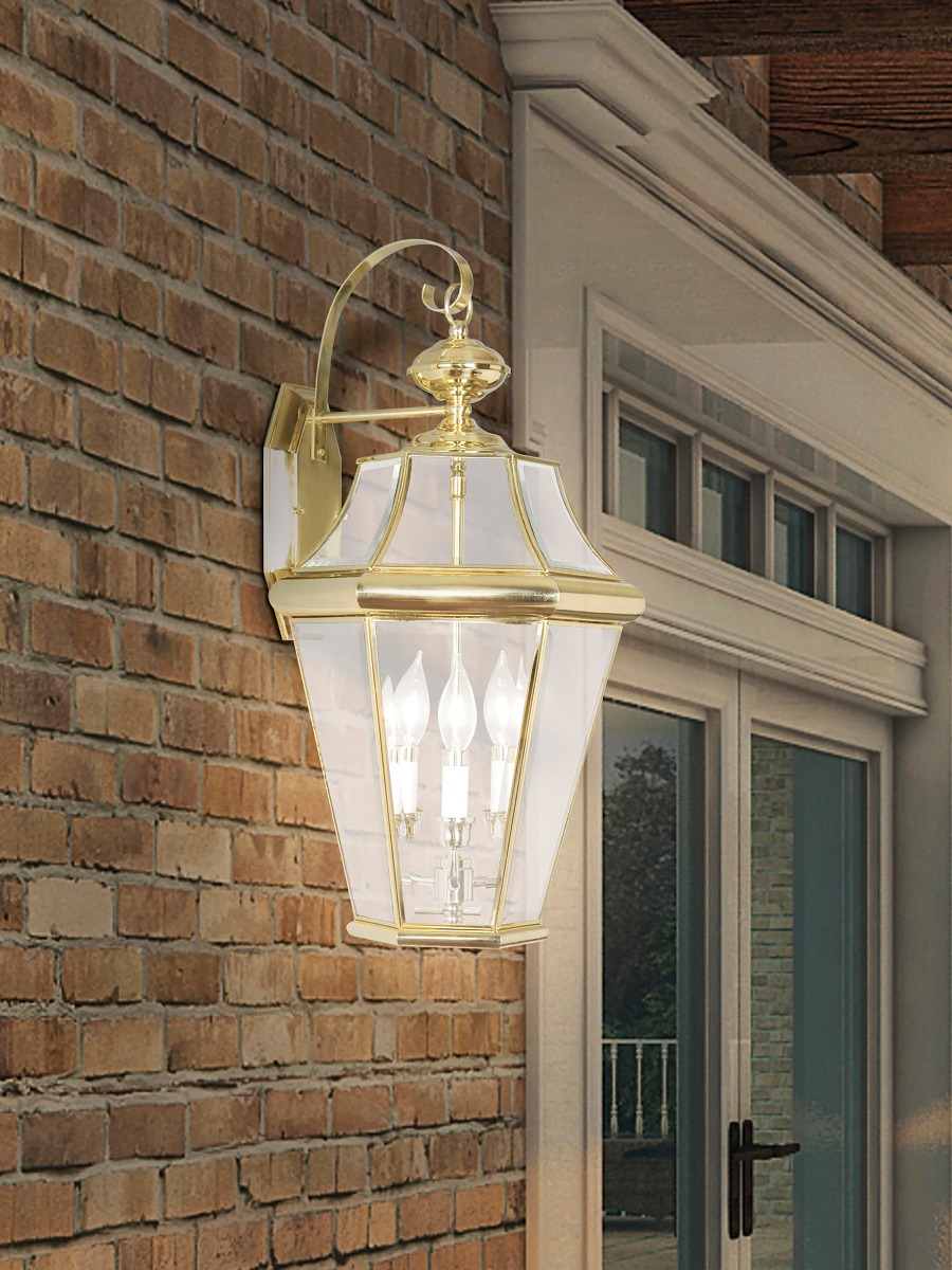 LIVEX LIGHTING 2361-02 Georgetown Wall Lantern Winnipeg