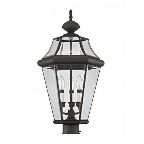 LIVEX LIGHTING 2364-07 Georgetown Outdoor Post Head Winnipeg