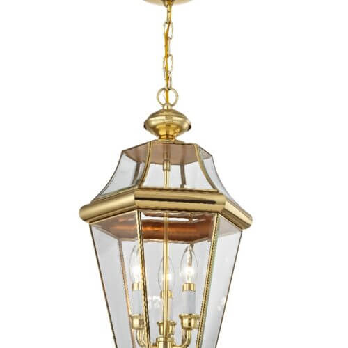 LIVEX LIGHTING 2365-02 Georgetown Outdoor Pendant Lantern Ottawa