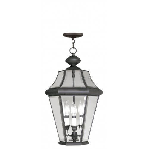 LIVEX LIGHTING 2365-07 Georgetown Outdoor Pendant Lantern Quebec City