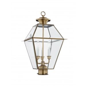 Livex Lighting 2384-01 Westover Outdoor Post Head Ottawa