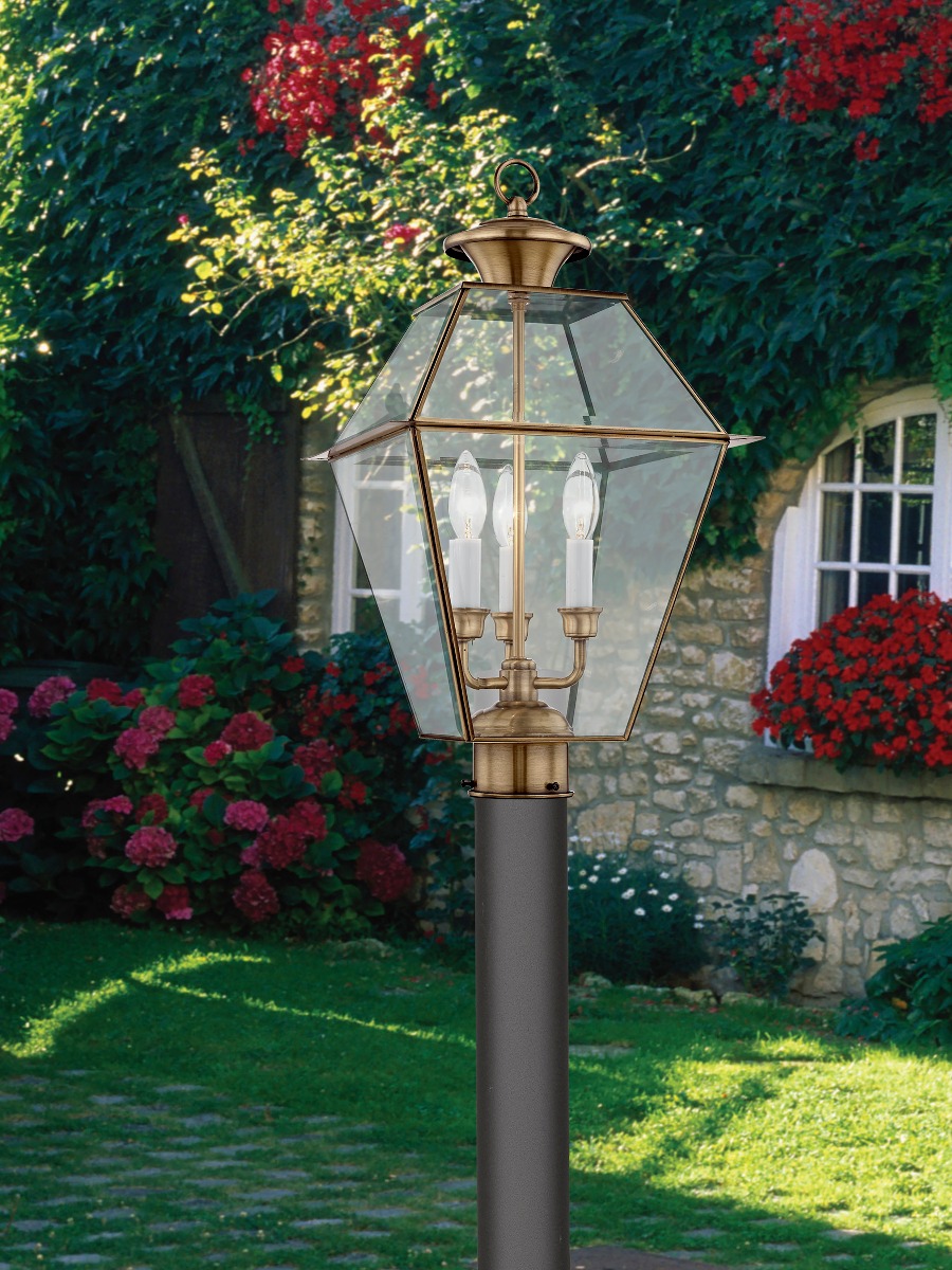 Livex Lighting 2384-01 Westover Outdoor Post Head Ottawa