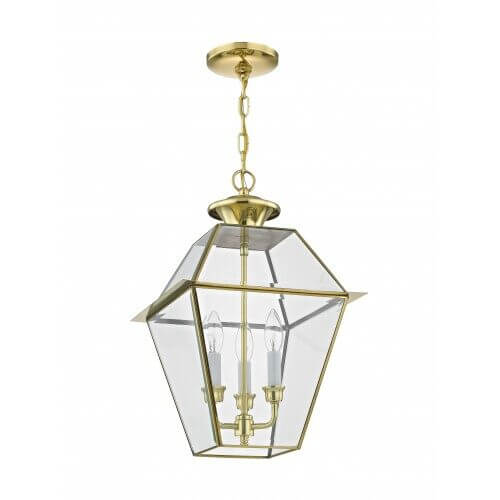 LIVEX LIGHTING 2385-02 Westover Outdoor Pendant Lantern Montreal