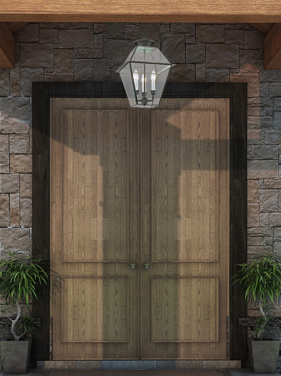 LIVEX LIGHTING 2385-61 Westover Outdoor Pendant Lantern Fredericton