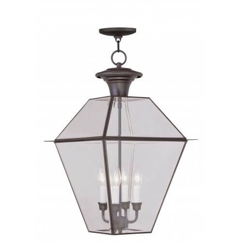 LIVEX LIGHTING 2387-07 Westover Outdoor Pendant Lantern Ottawa