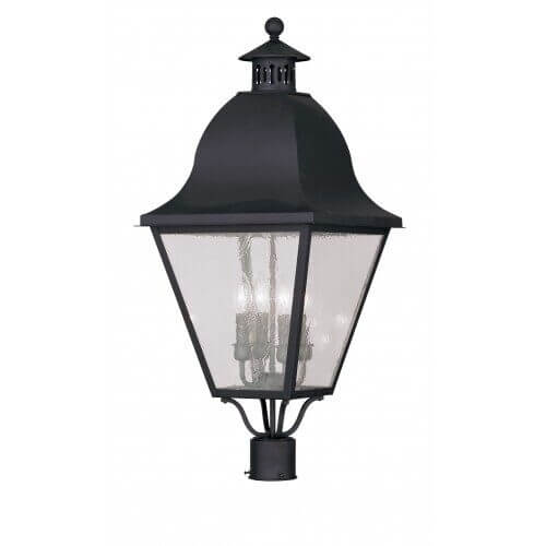 Livex Lighting 2548-04 Amwell Outdoor Post Head Calgary