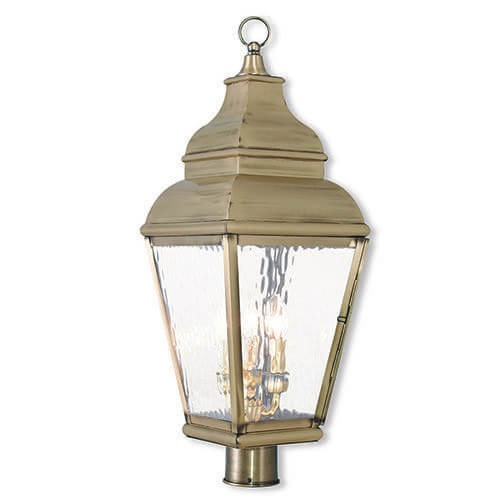 Livex Lighting 2606-01 Exeter Post Top Lantern Winnipeg