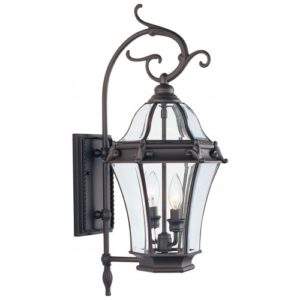 Livex Lighting 2621-07 Fleur de Lis Wall Lantern Ottawa
