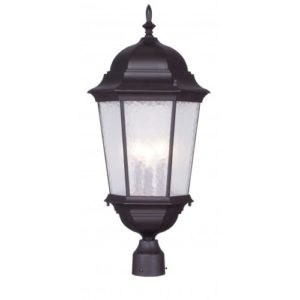 Livex Lighting 7568-07 Hamilton Outdoor Post Head Fredericton