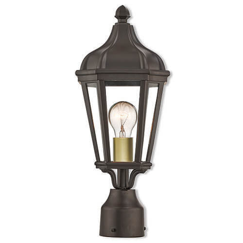 Livex Lighting 76184-07 Morgan Post Top Lantern Quebec City