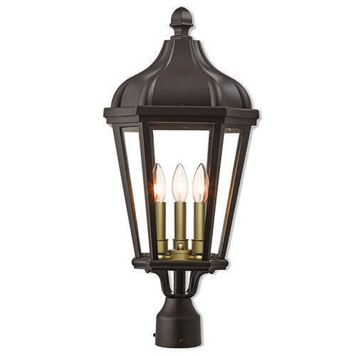 Livex Lighting 76194-07 Morgan Post Top Lantern Toronto