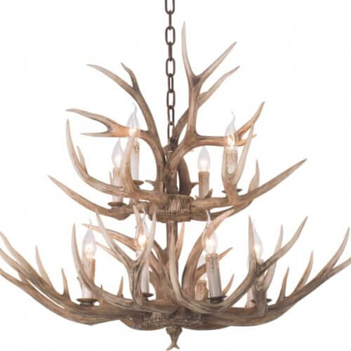 BETHEL ya03 ANTLER HORN CHANDELIER Montreal