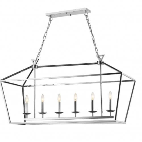 Bethel ys6217-6p Linear Chandelier Winnipeg