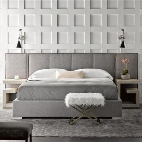 UNIVERSAL FURNITURE 645260BW CONNERY KING BED WITH WINGS Montreal