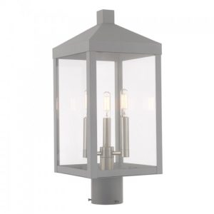 LIVEX LIGHTING 20592-80 Nyack Post Top Lantern Vancouver
