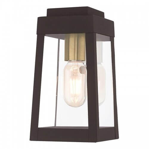 LIVEX LIGHTING 20851-07 Oslo Wall Lantern Halifax