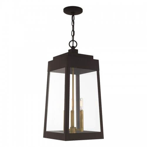 LIVEX LIGHTING 20860-07 Oslo Pendant Lantern Edmonton