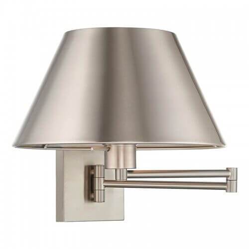 LIVEX LIGHTING 40030-91 Madison Swing Arm Wall Lamp Winnipeg