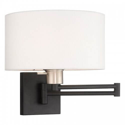 LIVEX LIGHTING 40036-04 Swing Arm Wall Lamp Calgary