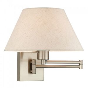 LIVEX LIGHTING 40038-91 Swing Arm Wall Lamp Edmonton
