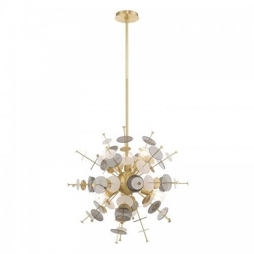 LIVEX LIGHTING 40074-12 Circulo Pendant Chandelier Montreal