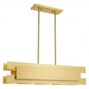 LIVEX LIGHTING 40694-12 Varick Linear Chandelier Halifax