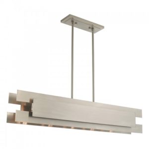LIVEX LIGHTING 40695-91 Varick Linear Chandelier Vancouver