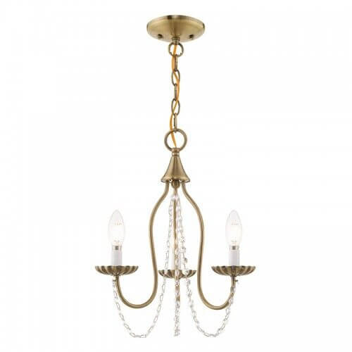 LIVEX LIGHTING 40793-01 Alessia Mini Chandelier Halifax