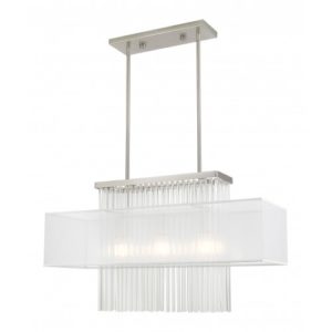 LIVEX LIGHTING 41143-91 Linear Chandelier Winnipeg