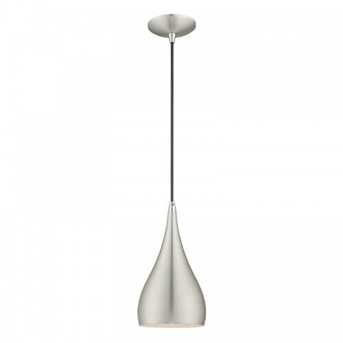 LIVEX LIGHTING 41171-66 Metal Shade Mini Pendant Edmonton