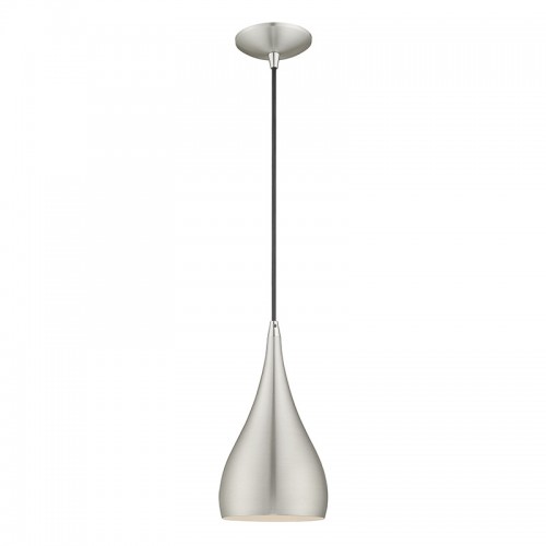 LIVEX LIGHTING 41171-66 Metal Shade Mini Pendant Edmonton